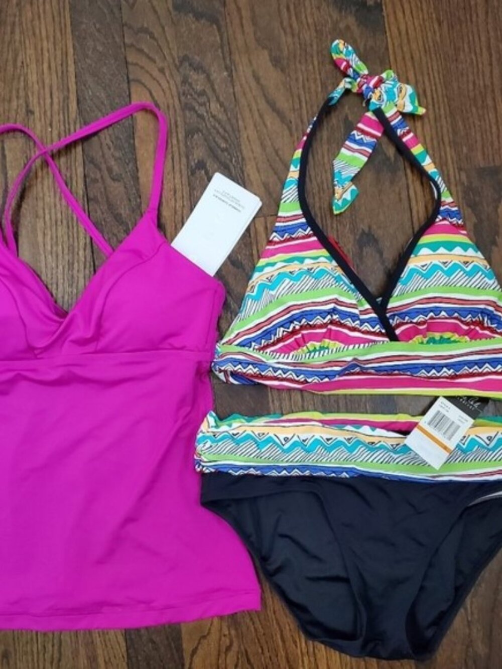 NWT Swim bundle - ATHLETA + ANNE COLE - Small
